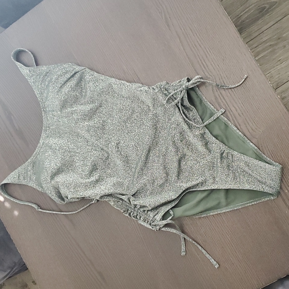 Bathing suit Metallic Green Junior ( teen)